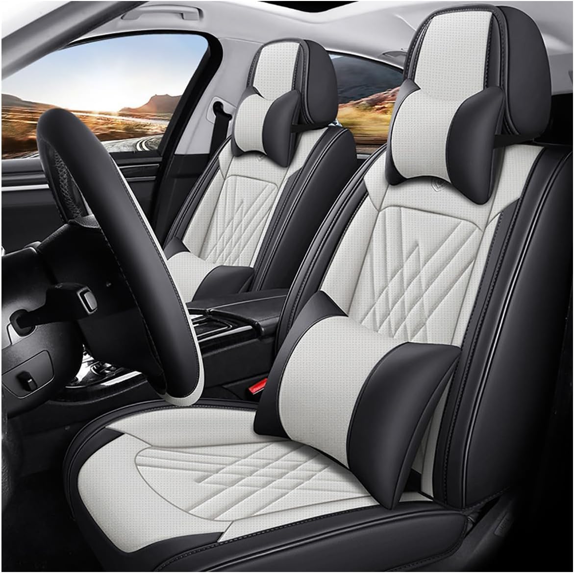 Fundas Cubre Asientos Cuerina 2 Butacas Para Peugeot Partner | Envío gratis
