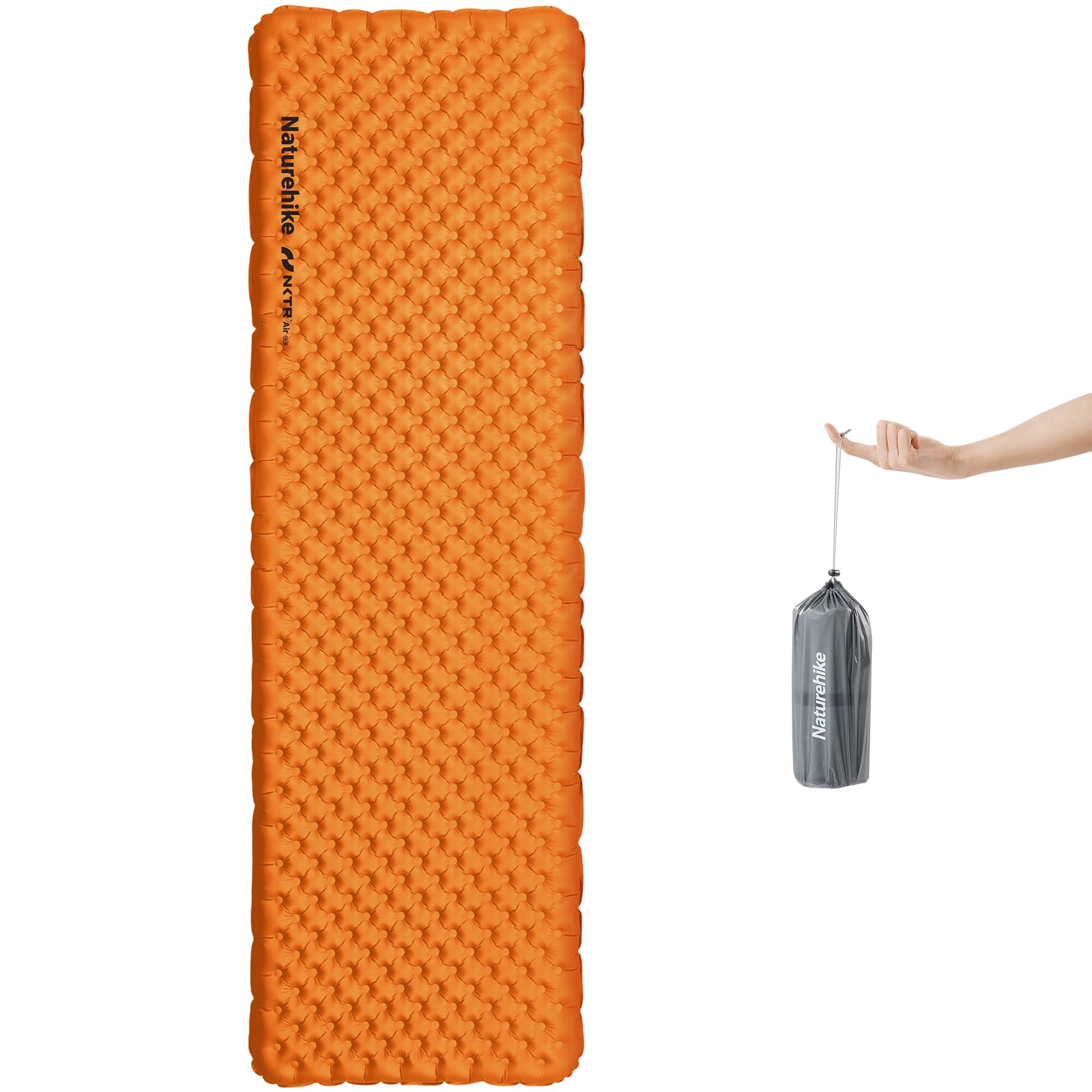 ほぼ未使用　ネイチャーハイク　R5.8 超軽量Inflatable Pad Amazon.com : Naturehike PFAS-Free Ultralight Sleeping Pad with R5
