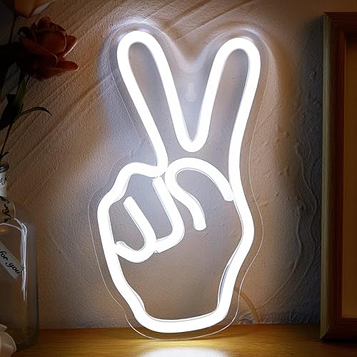 Letrero LED de neón, lindas luces de neón para dormitorio, alimentadas por USB, decoración de pared 3D, lámpara de neón, luz nocturna, letreros de