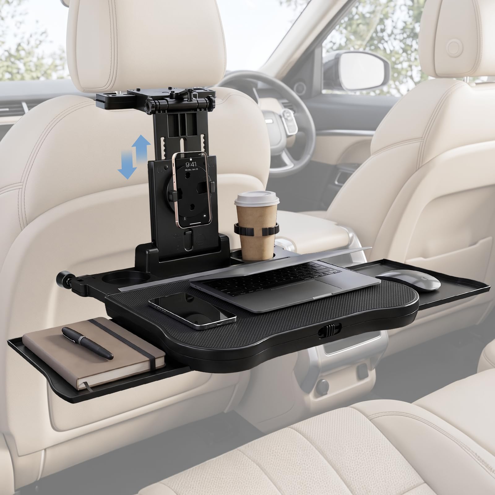 Mesa Plegable Coche, Capacidad De Carga 20 Kg