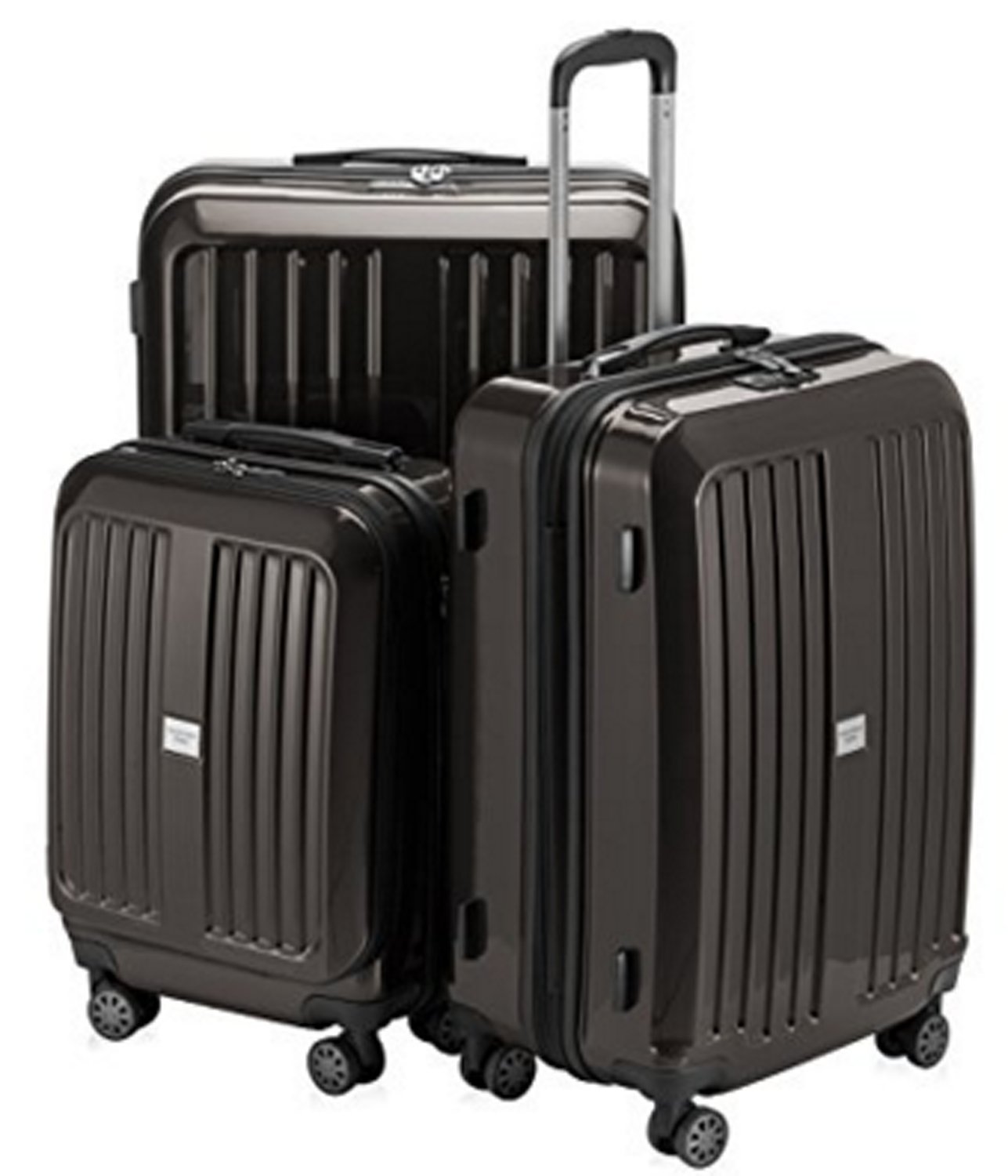 Hoofdkoffer XBERG koffer hard shell trolley, 75 cm, grafietgrijs