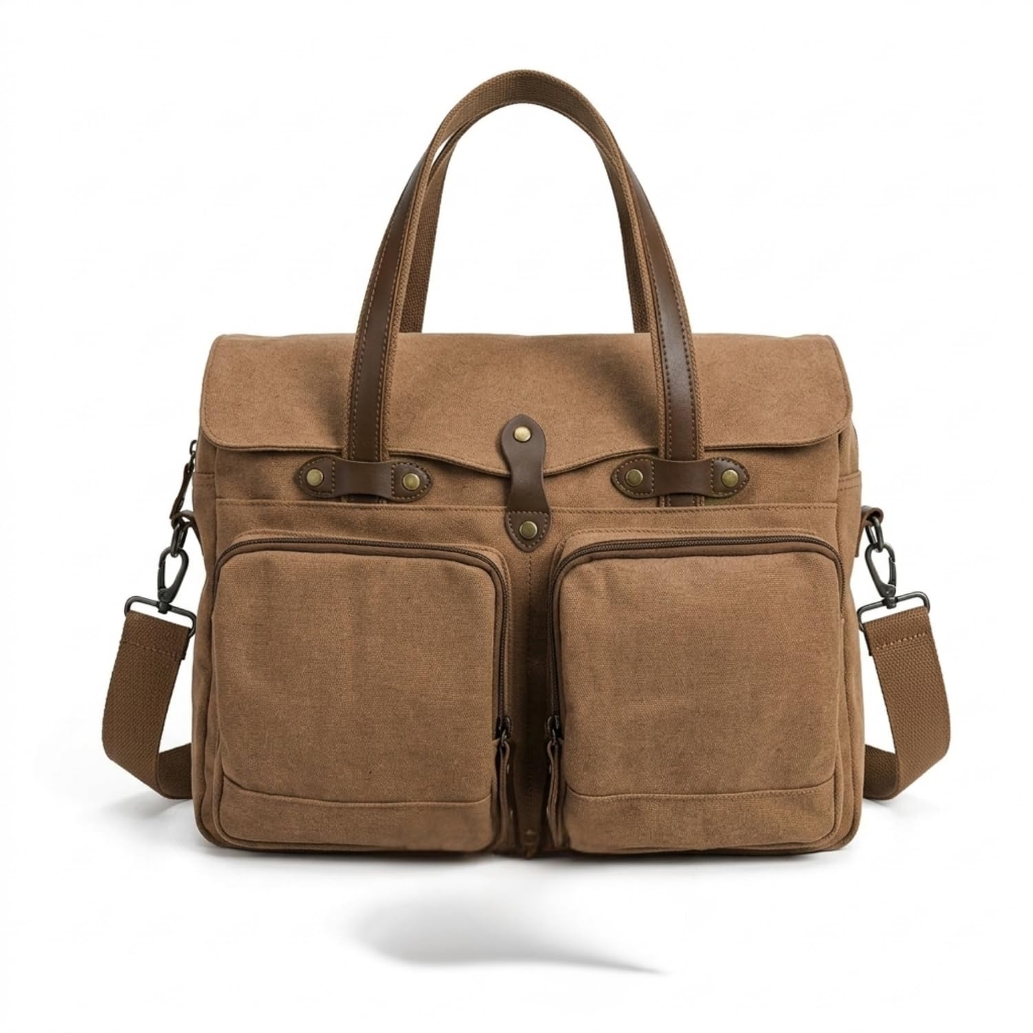 Handcuffs Stylish Vintage Shoulder Bag for Men & Women |Stylish Shoulder Satchel | Crossbody Messenger with Multiple Compartments for Daily Use (Beige)-image-12