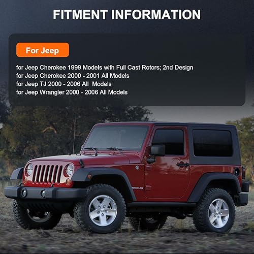 Vista 14 de OCPTY Juego de 2 rodamientos y bujes de rueda delantera de 5 lengüetas sin ABS Dodge Dakota Ford Explorer Flex Mustang Ranger Jeep Comanche Liberty