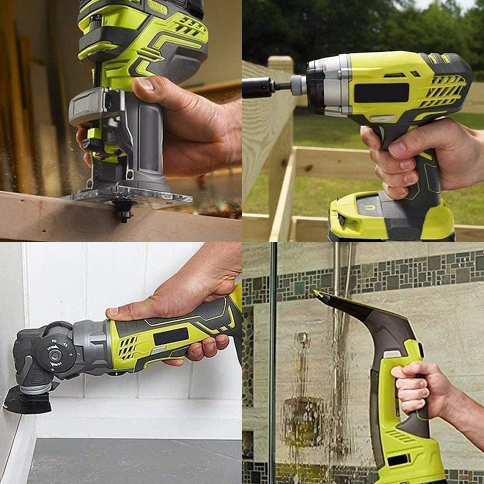 Batteries de Rechange Ryobi 18V 5000mAh B18L25 RB18L13 RB18L50 RB18L40 avec Indicateur LED