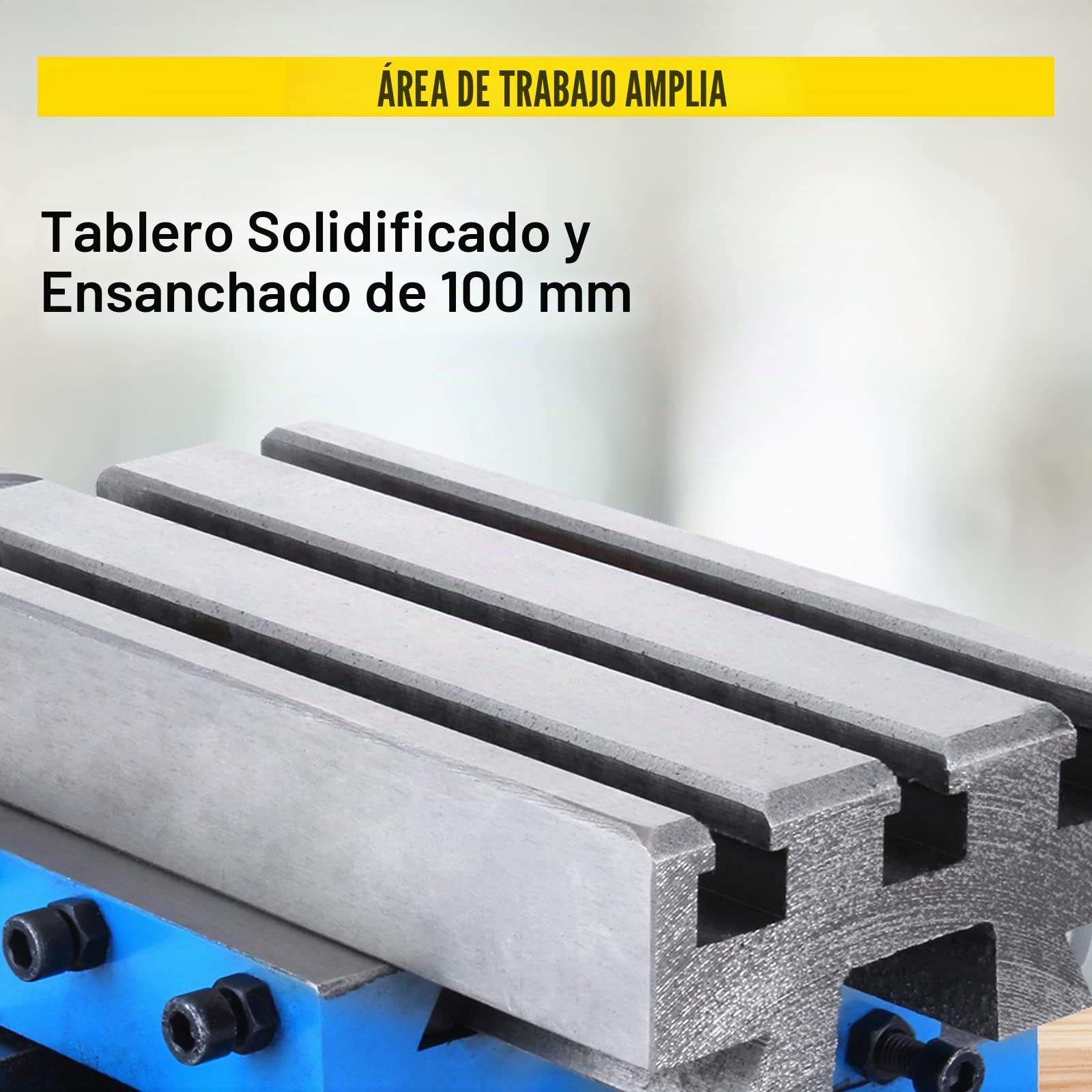Mesa Mecánica Coordenada 185 x 100mm Máquina de Fresadora Soporte Perforación Banco 2 Ejes 4 Vías Mesa de Trabajo Horizontal y Vertical Altura de Trabajo 102mm para Perforación y Fresados