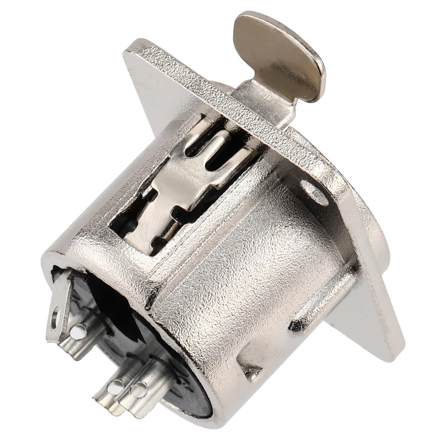 Connettori femmina XLR a 3 pin Greluma per montaggio a pannello, jack femmina, contatti rame placcato nichel, alloggiamento metallo