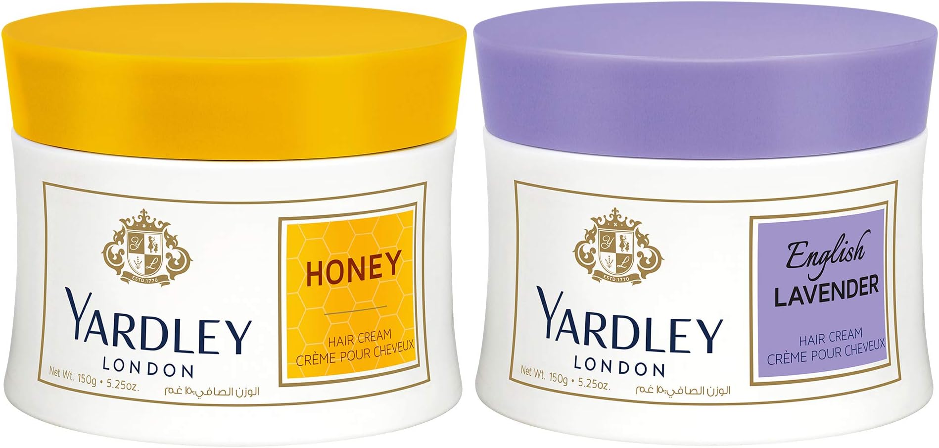 Hair Cream Twin Pack (2x150 gm) - English Lavender + Honey