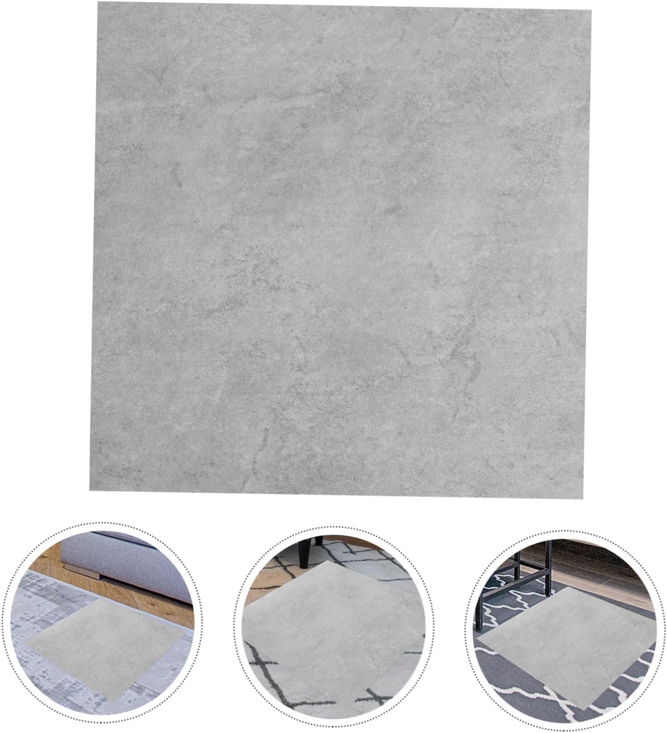 10pcs Vinyl Self-Adhesive Floor Stickers Package DIY Peel Stick Grain Floor Decal