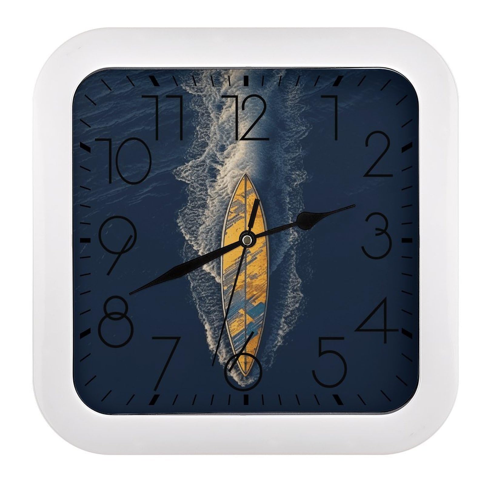 Horloge murale silencieuse sans tic-tac pour retrouver le sommeil