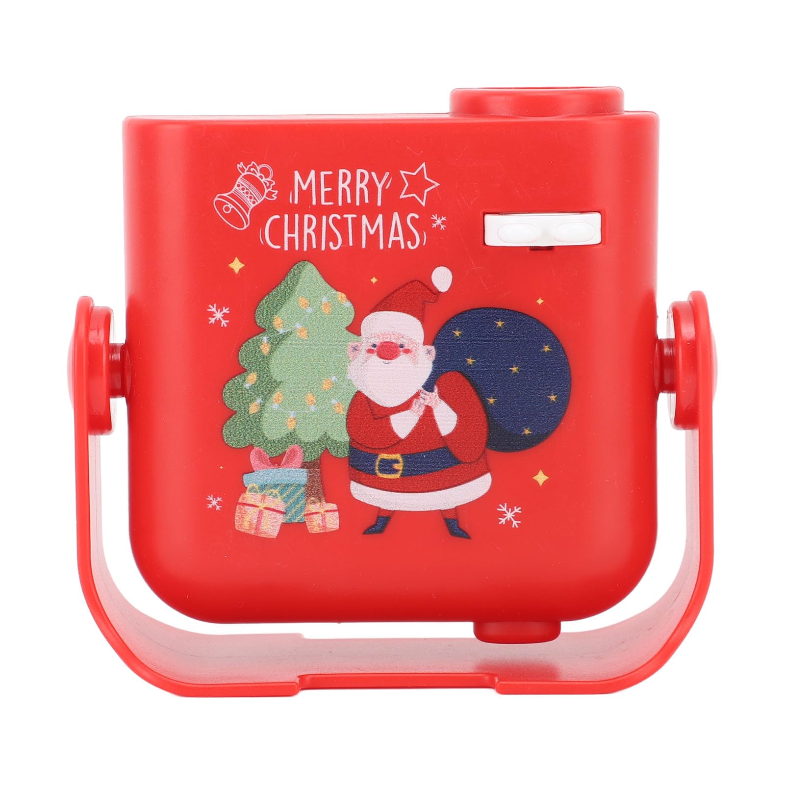 Sorandy Christmas Theme Projector for Kids, LED Ambient Light Toy with Multiple Patterns, Portable Design for Home Decor, Snowflakes and Snowman Slides