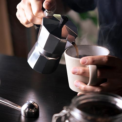 Vista 10 de Fino Cafetera espresso para estufa, prepara hasta 9 porciones