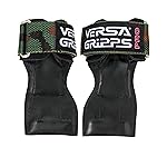 Versa Gripps Pro, Made in USA, Wrist Straps for Weightlifting Alternative, Best Training Accessory, XS, Camo