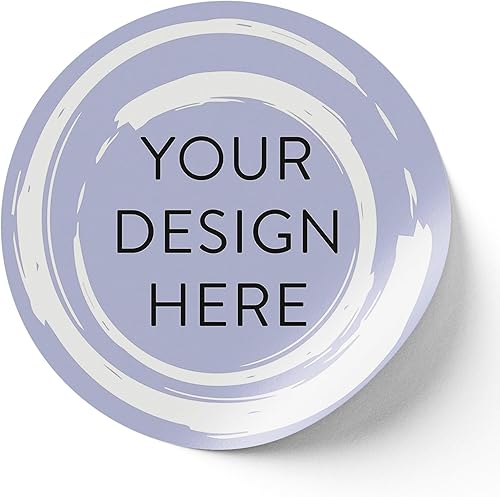 Vista 1088 de DayStar Custom Signs & Design - 100 adhesivos de vinilo personalizables, con texto, imagen, diseño y logotipo; adhesivos para logotipo de embalaje