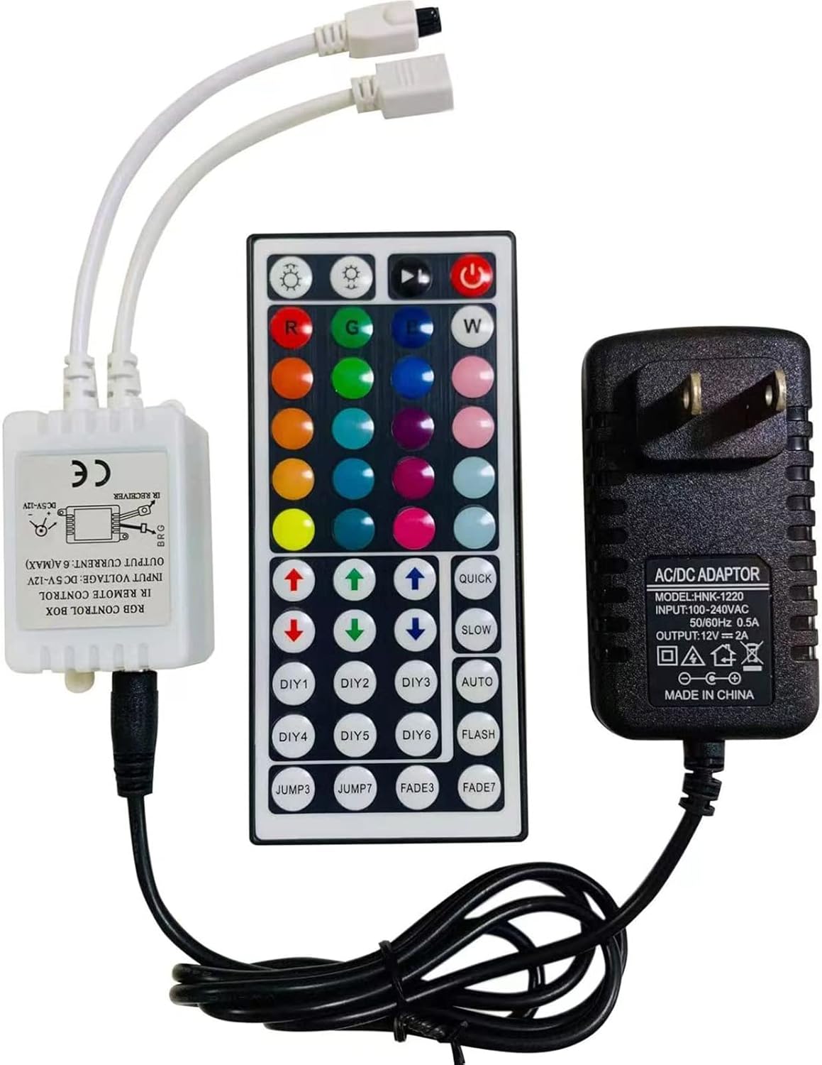 LED Light Strip Remote Controller IR Remote Control Receiver Led Light