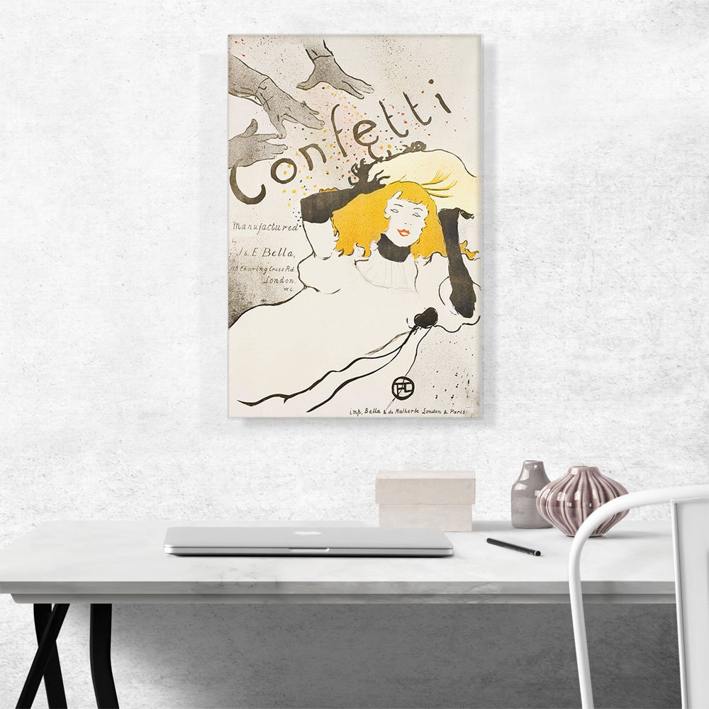 Amazon｜artcanvas紙吹雪1894 byロートレック 26