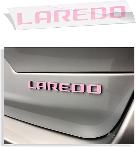 Vista 28 de Reflective Concepts Pegatinas para Jeep Grand Cherokee L Laredo 2021-2024 con emblema para puerta trasera (color: negro plano)