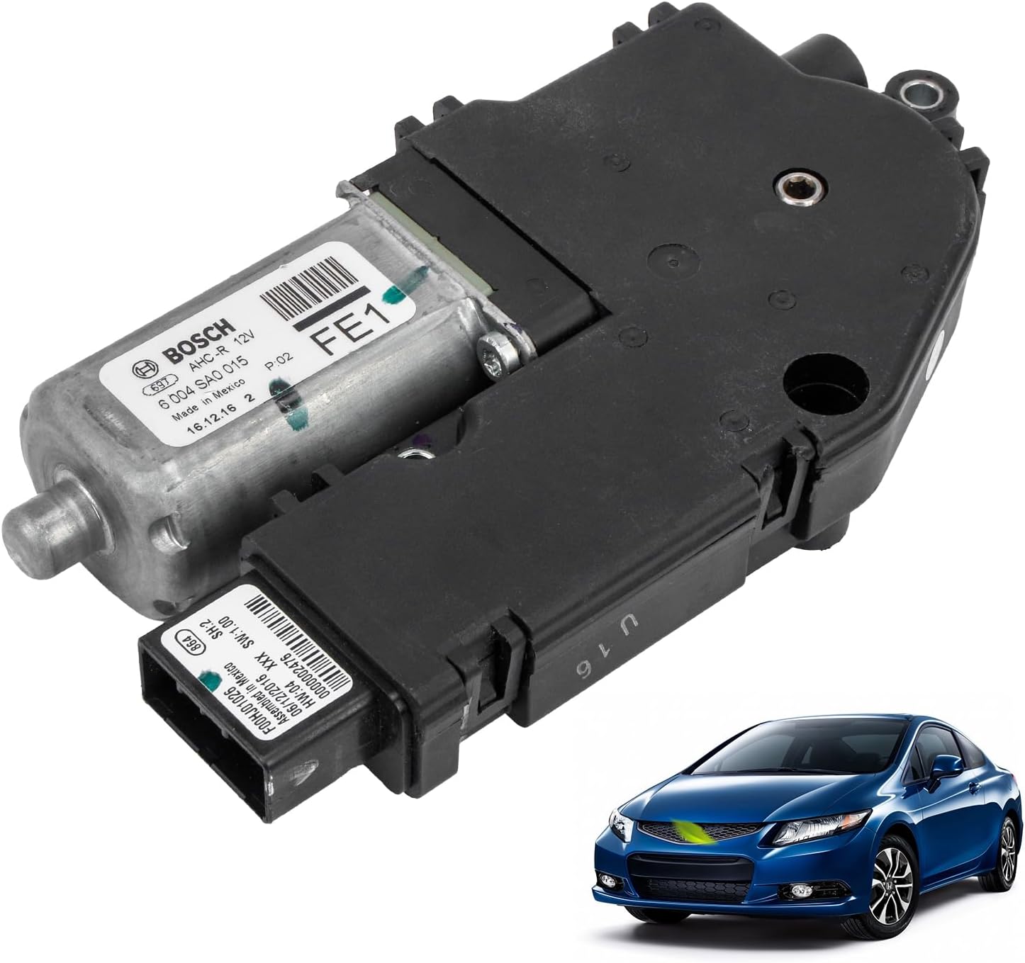70450-TR0-A01 Sunroof Motor Assembly Compatible with Honda Civic 2012-2015, CR-V 2012-2016