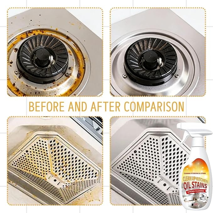 Limpiador Multiuso para Cocina, Limpiador de Grasa 240 ml miniatura 3