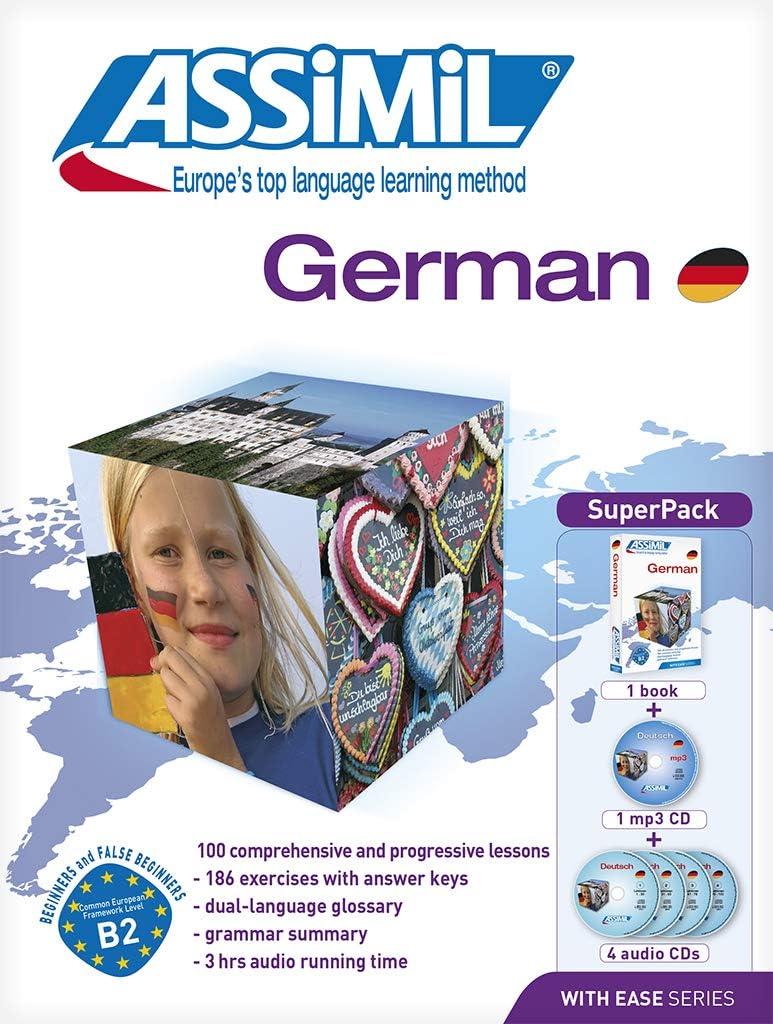 German Super Pack - 1 Book + 1 MP3 CD + 4 Audio CDs (German Edition)