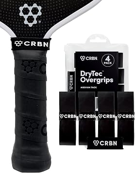 CRBN Pickleball - DrytecTM Overgrips - 4 Pack