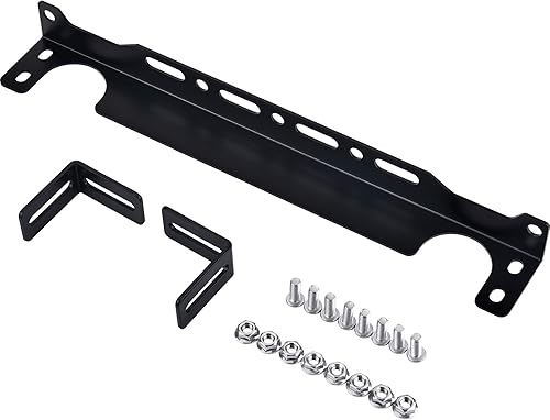 Miniatura 3 de EVIL ENERGY Kit de enfriador de aceite de 10 filas con kit de soporte de montaje de enfriador de aceite de 13.386in