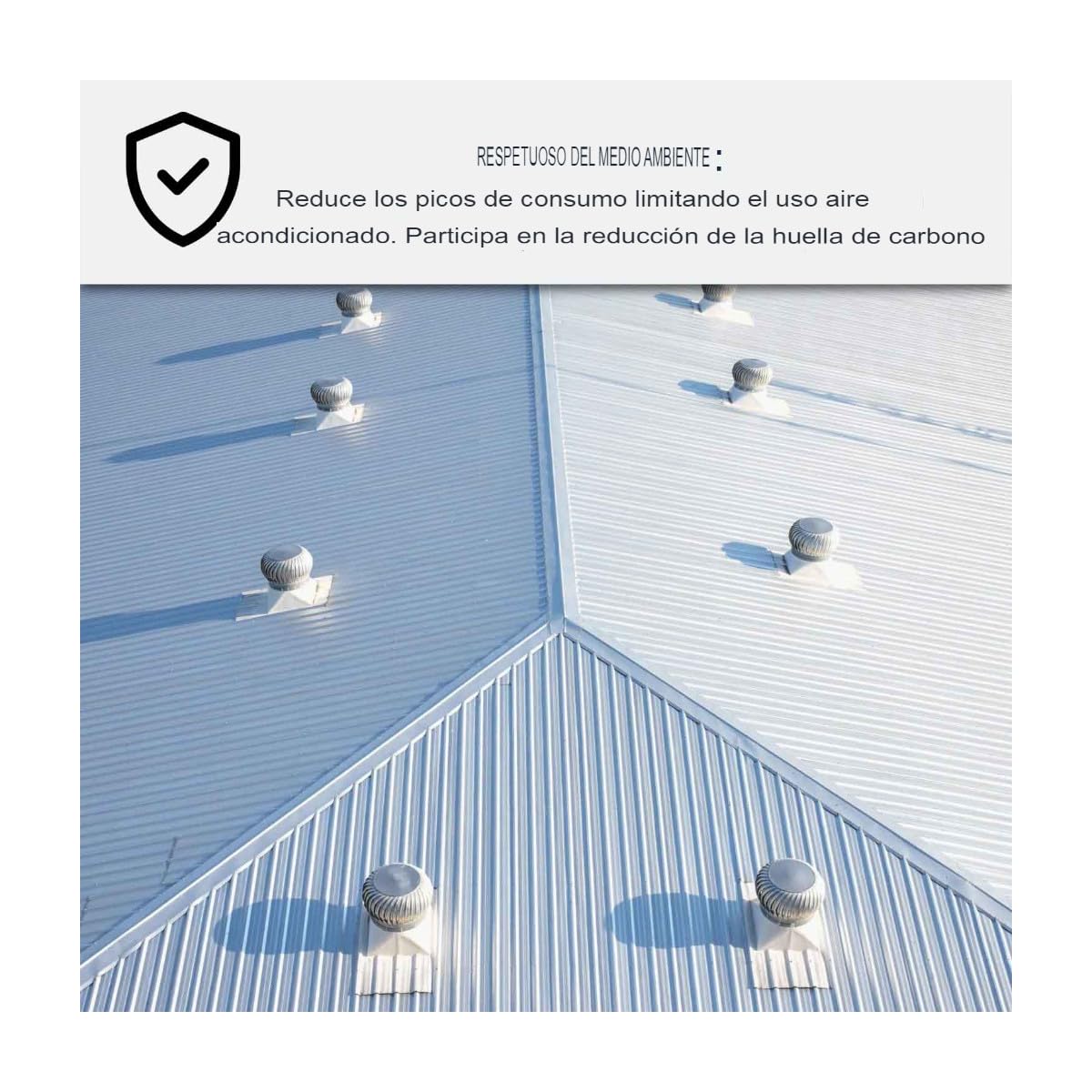 ARCANE INDUSTRIES Pintura para tejados de chapa, anticalor y anticorrosión - ARCAREFLECT ANTICO - 20 kg Blanco