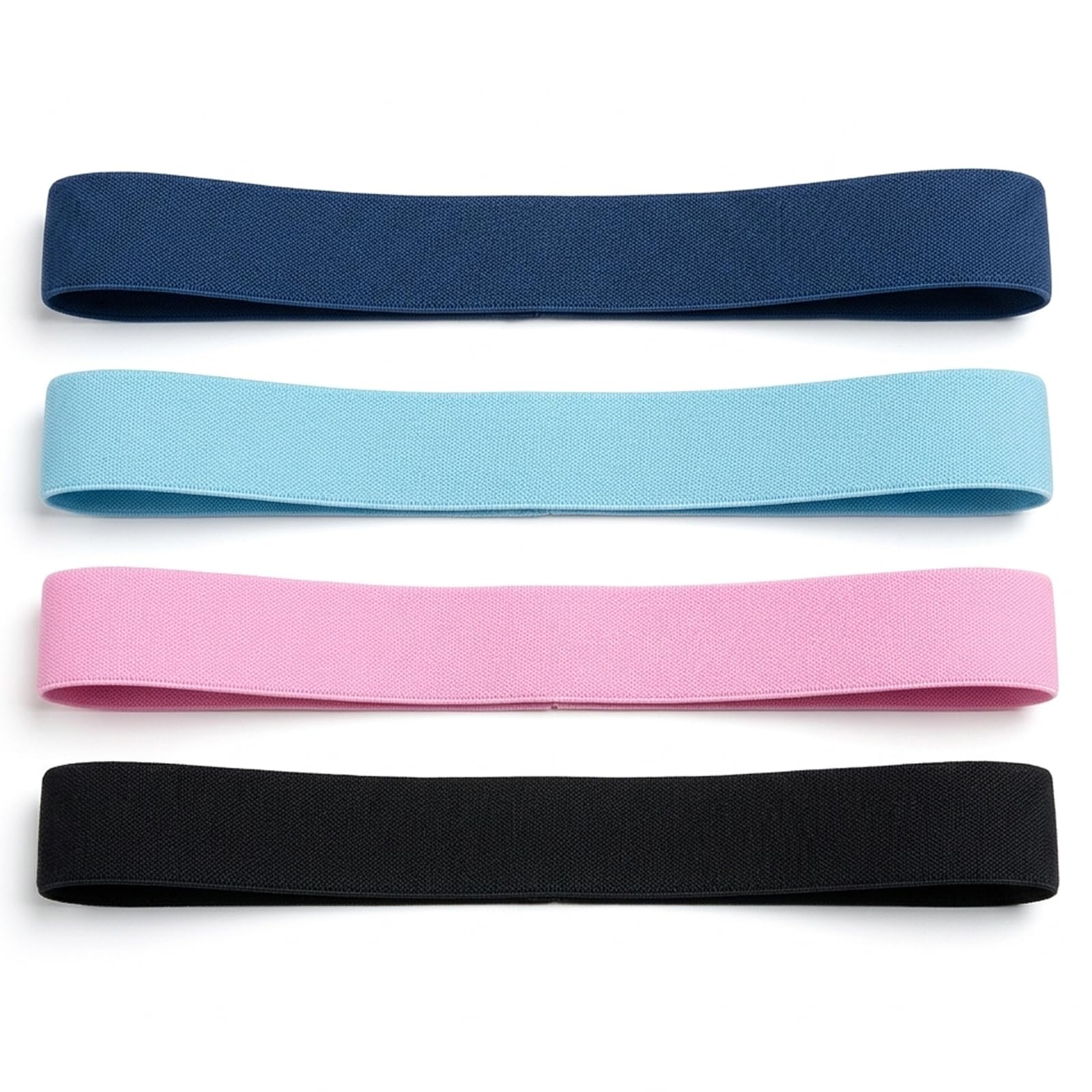 4-Piece Towel Bands for Sun Loungers, Beach Towel Bands for Sun Loungers, Sunbed Towel Bands, Windproof Design for Beach, Pool and Outdoor Use（Navy, Sky Blue, Pink and Black）
