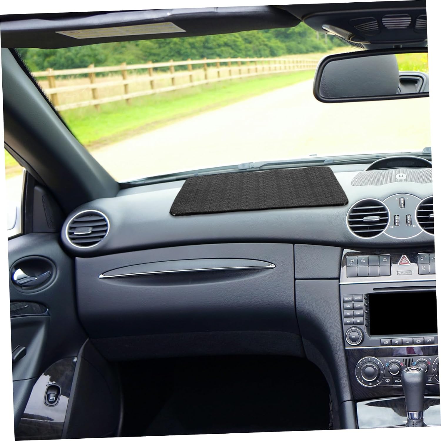 Non Slip Mat for Car Dashboard Automotive Dash Pad Cell Phone Holder Resistant Car Dashboard Accessories Easy to Clean Car Interior Organiser