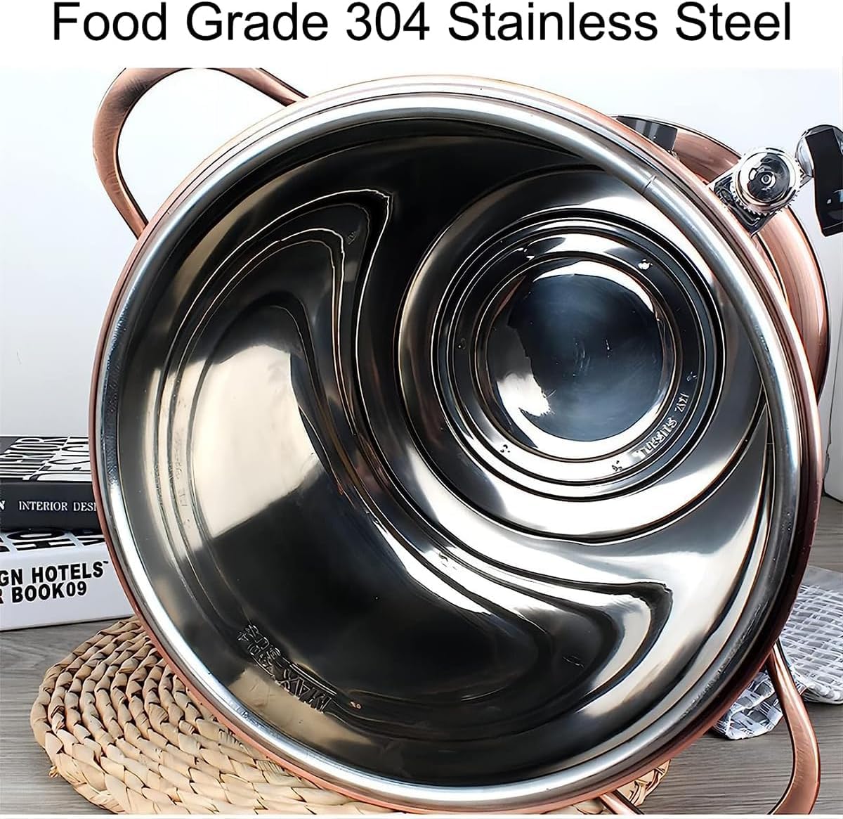 ELGADO Catering Urn, Stainless Steel Hot Water Boiler Urn Dispenser, Temperature Control 30-110 Degree for Home Shop Hotel Commercial Or Office Use (Size : 30L)