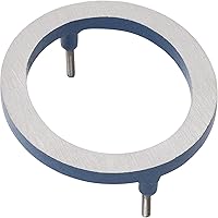 Vista 70 de Montague Metal Products Número de casa moderno de 6 pulgadas, número de casa flotante, fácil de instalar (0, cobre antiguo)