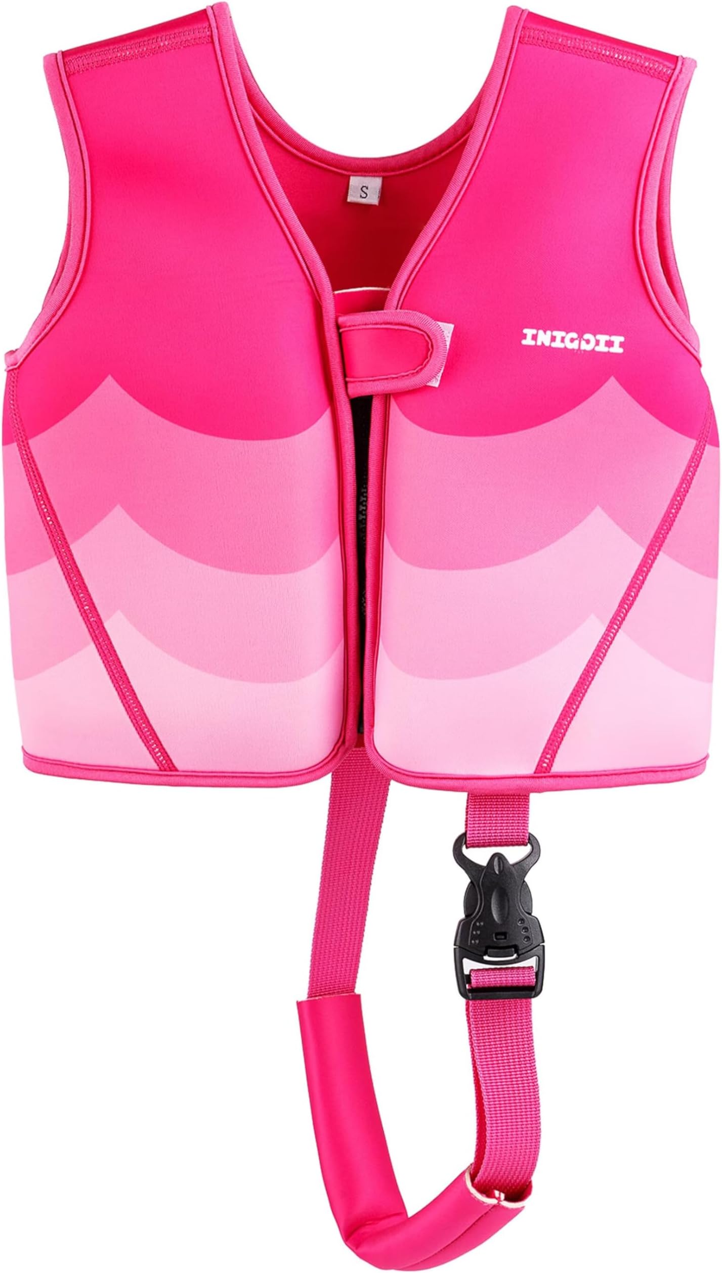 Toddler Swim Vest, Swim Jacket for Kids, Infant Swim Trainer Vest with Adjustable Safety Strap