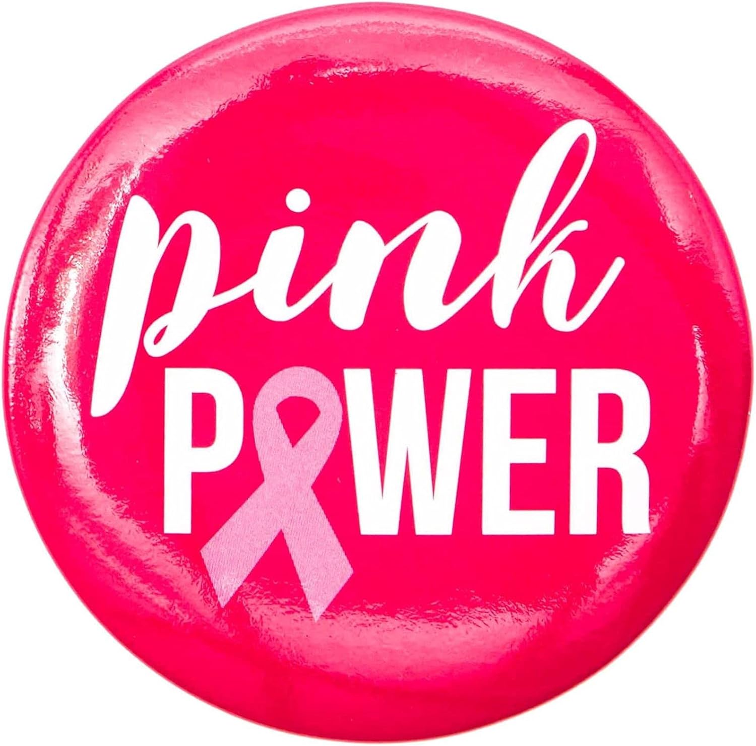 Breast Cancer Awareness Buttons, Round Pins in 6 Designs (2.25 Inches, 24-Pack) : Clothing, Shoes & Jewelry