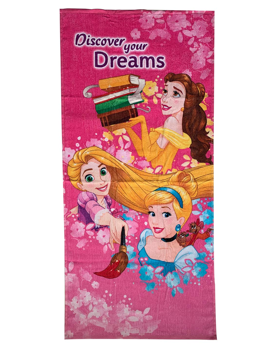 Athom Living Disney Discover Your Dreams Princess Kids Cotton Bath Towel 60x120 Cms (Pack of 2) offers donot miss 4 Athom Living Disney Discover Your Dreams Princess Kids Cotton Bath Towel 60x120 Cms (Pack of 2) offers donot miss