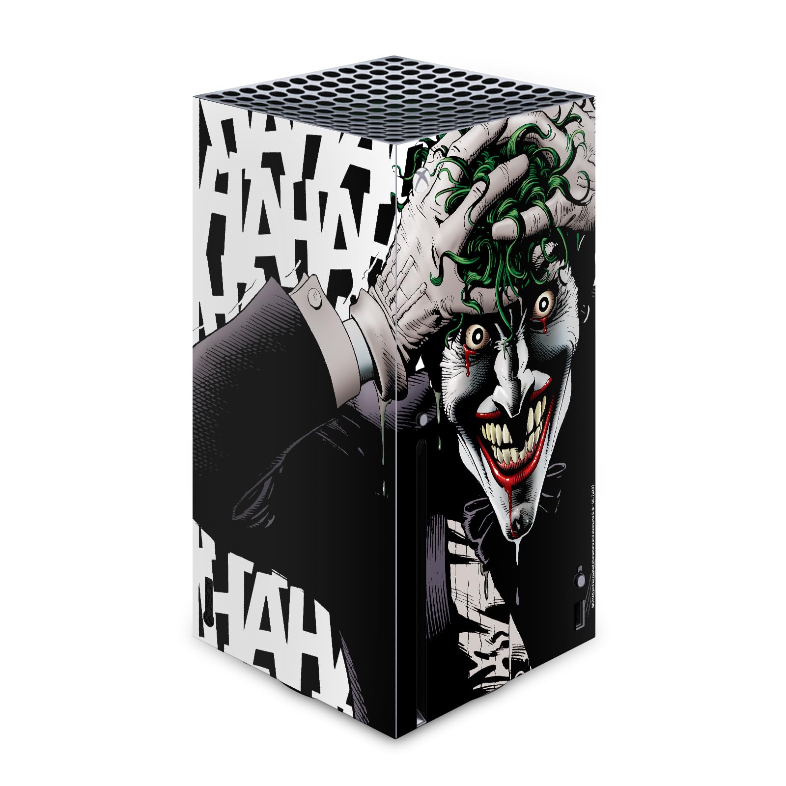 Head Case Designs sous Licence Officielle The Joker DC Comics The Killing Joke Art Personnage Vinyle Autocollant De Jeu Peau Autocollant Couverture Compatible avec Xbox Series X Console