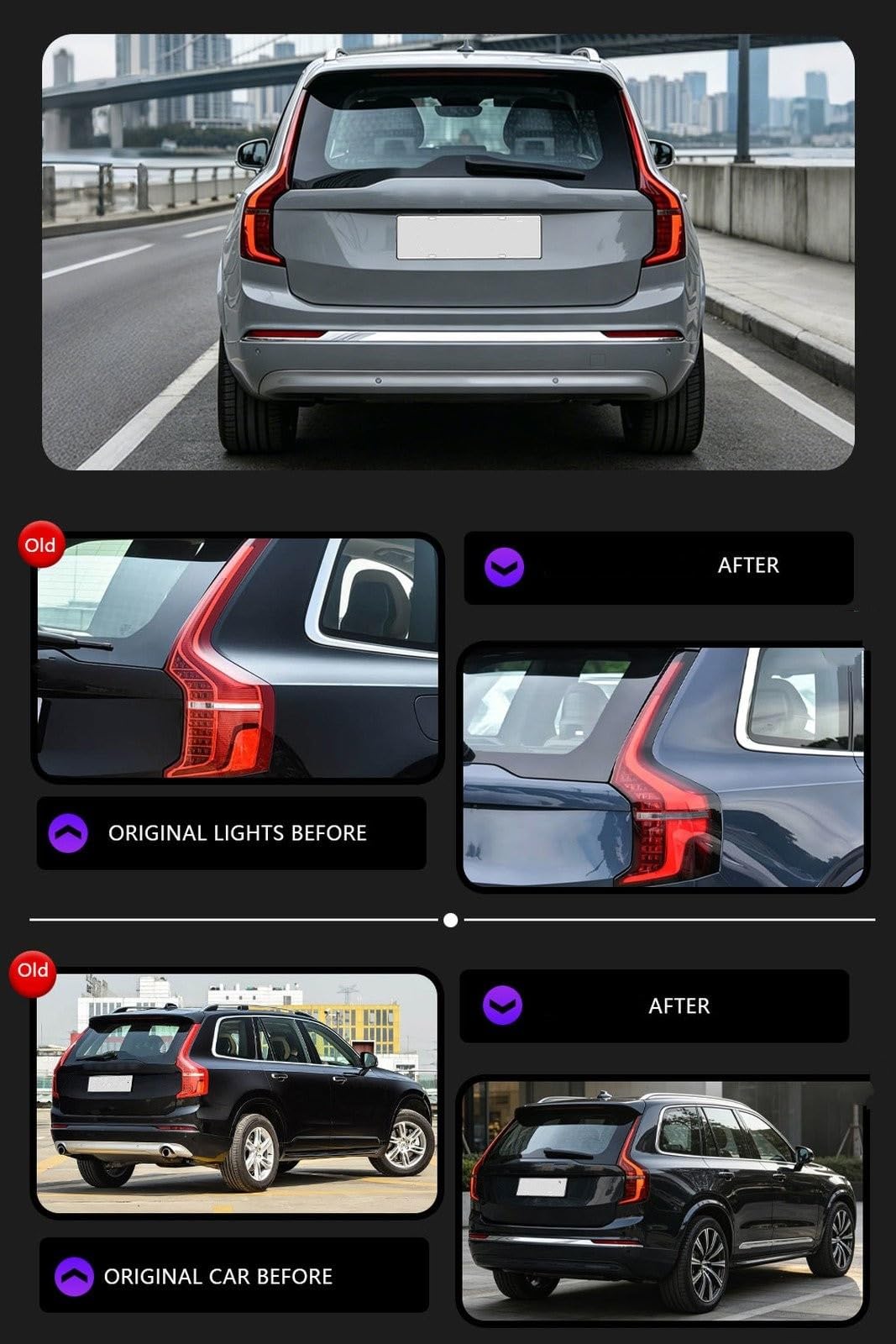 Para Volvo Para XC90 2016-2026