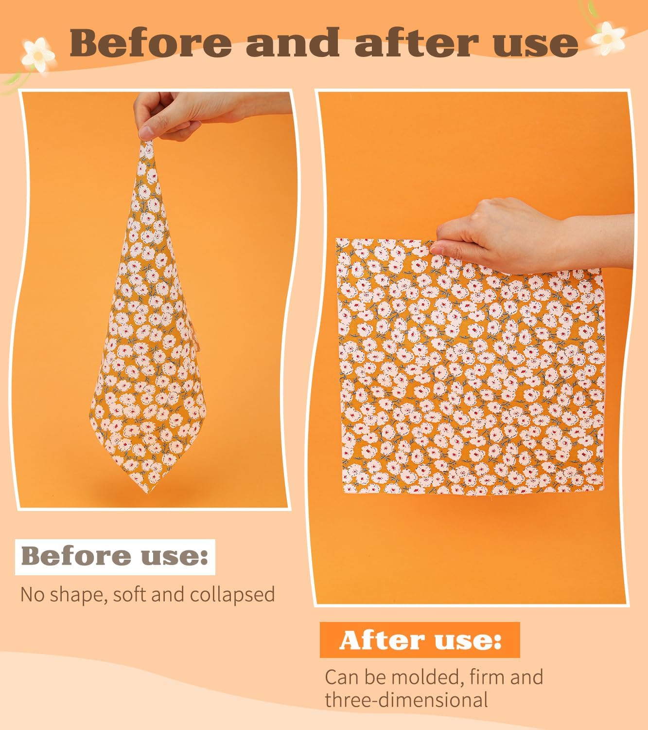 ZMAAGG Medium Weight Black Fusible Interfacing for Sewing, 11.6 X 30yd Iron-On Interfacing, Fusible Fabric for Sewing and DIY Crafts Supplies