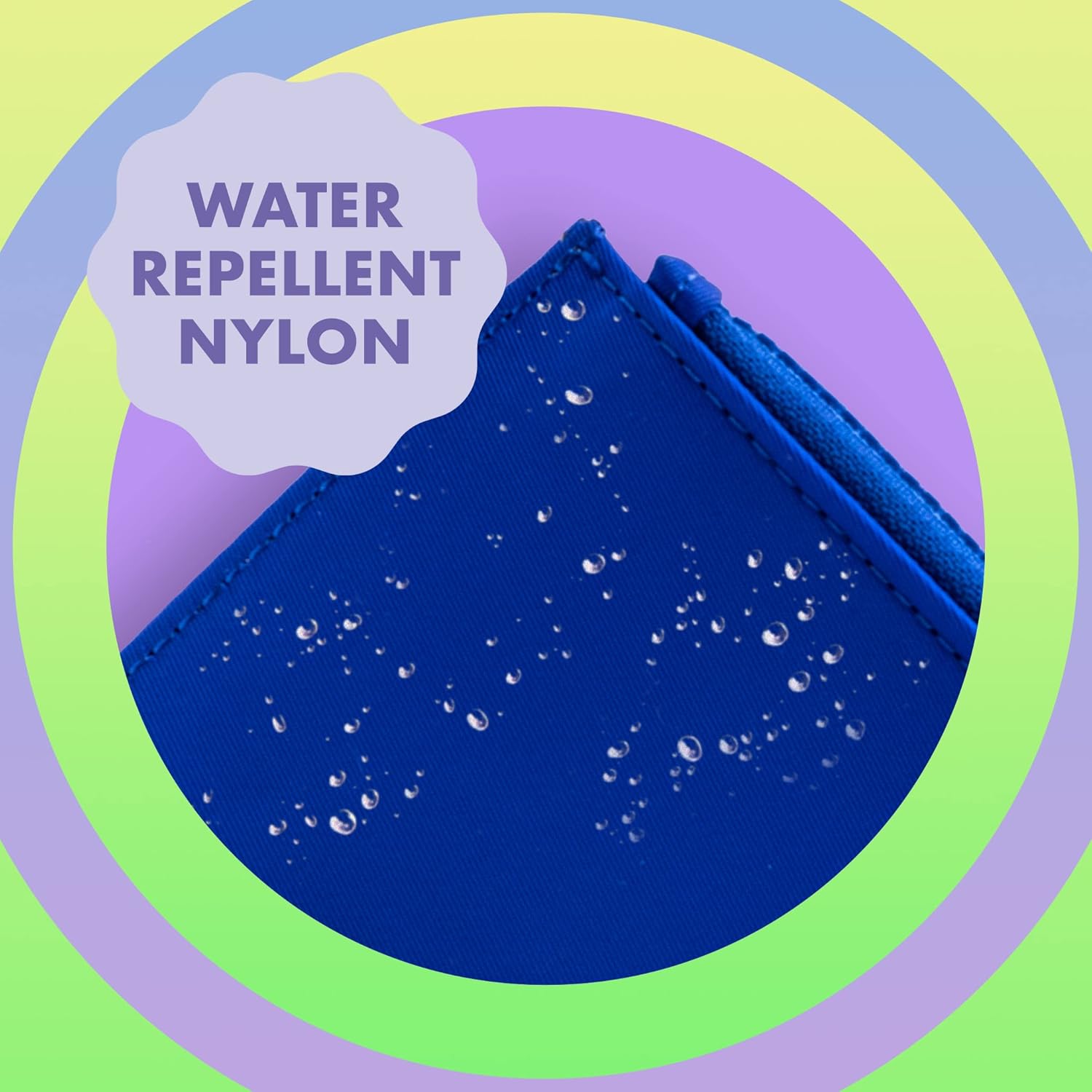 MOXYO Urban Women's Card Holder, Secure 6-Card Minimalist Wallet with Coin Pocket, Silicon Front Pocket for ID (Blue) - Image 4