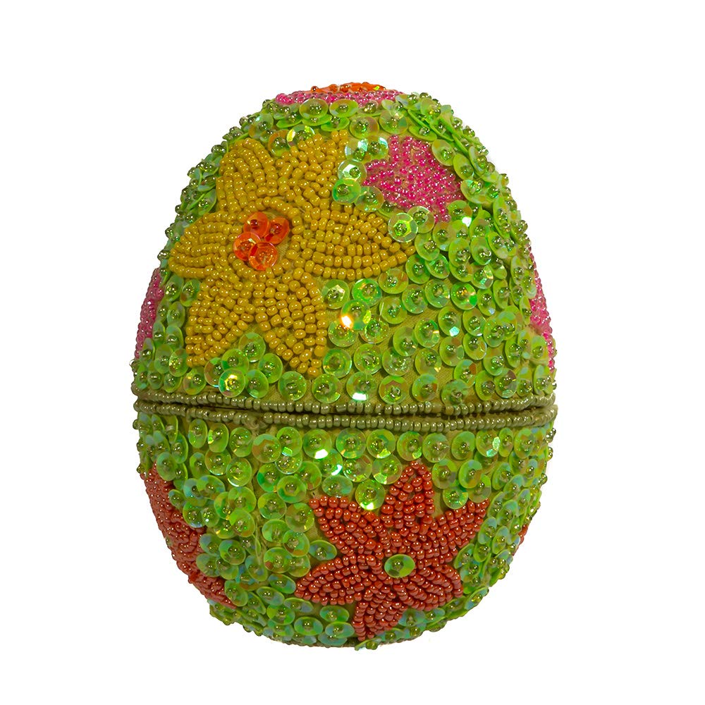 Kurt S. Adler ZGD004E Decorative Egg, Multicolor