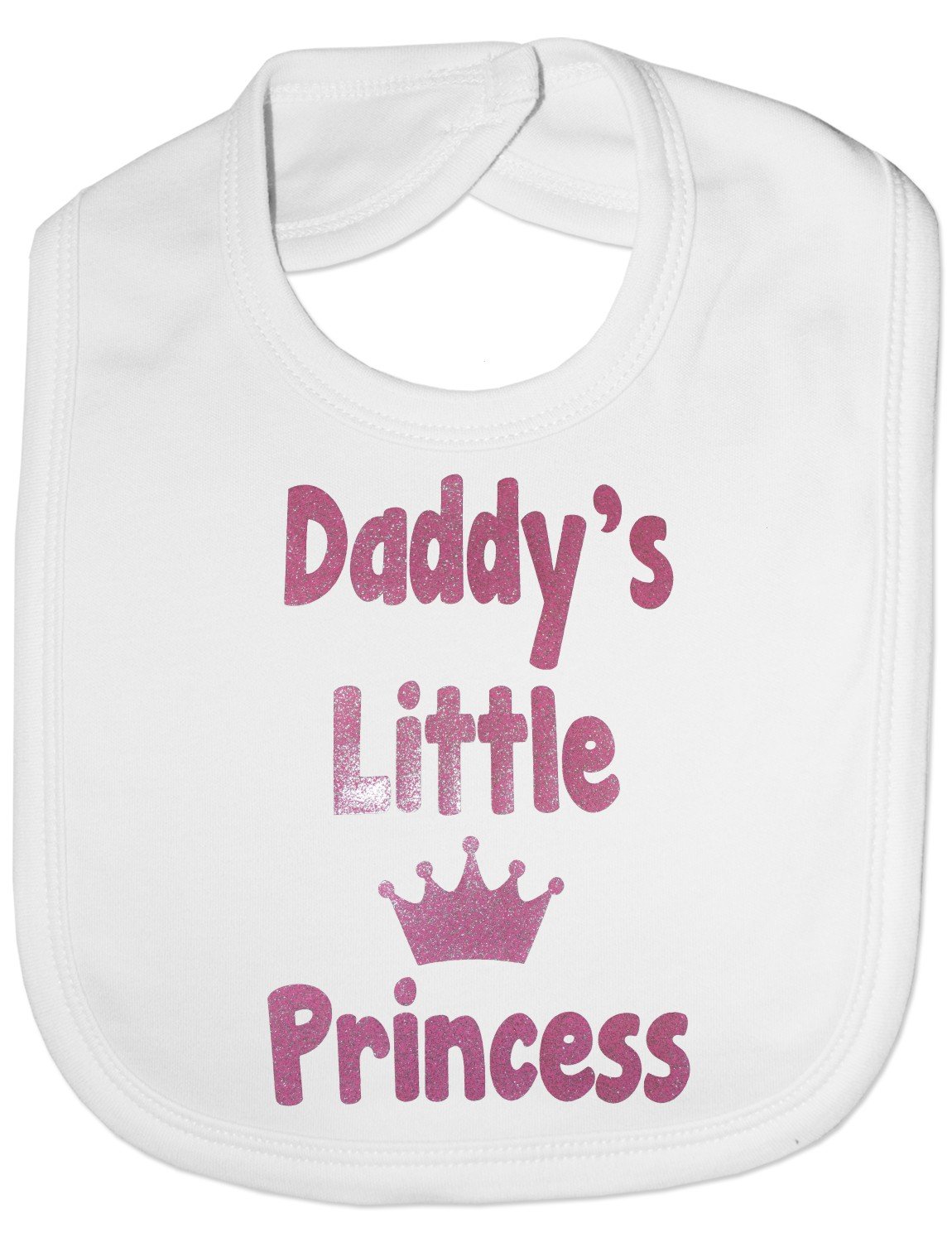 Daddy's Little Princess - Funny Baby/Toddler/Newborn Bibs - white