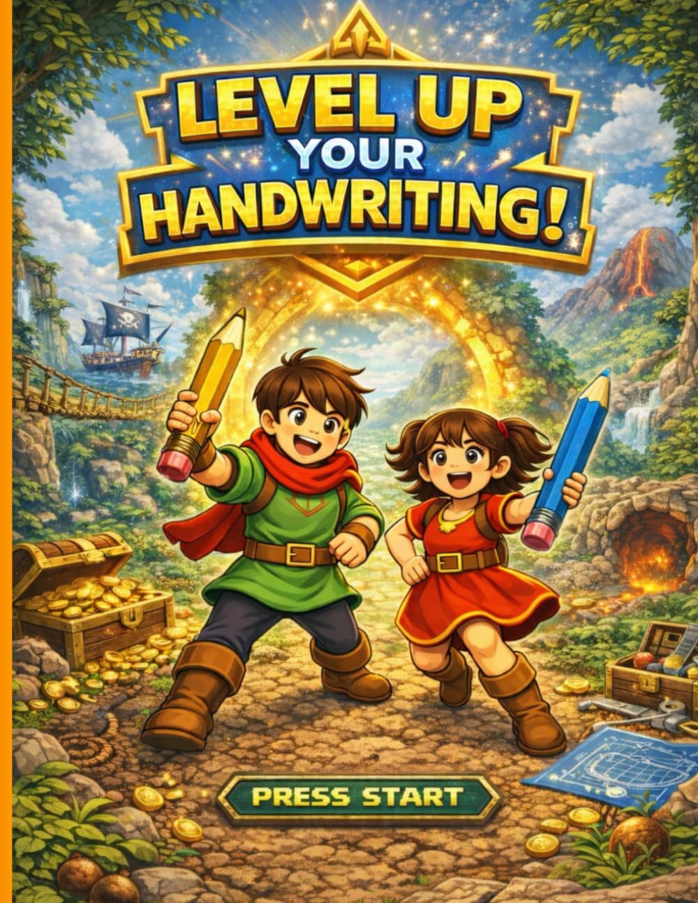 Level Up Your Handwriting: Turn Handwriting Practice into an Epic Adventure!