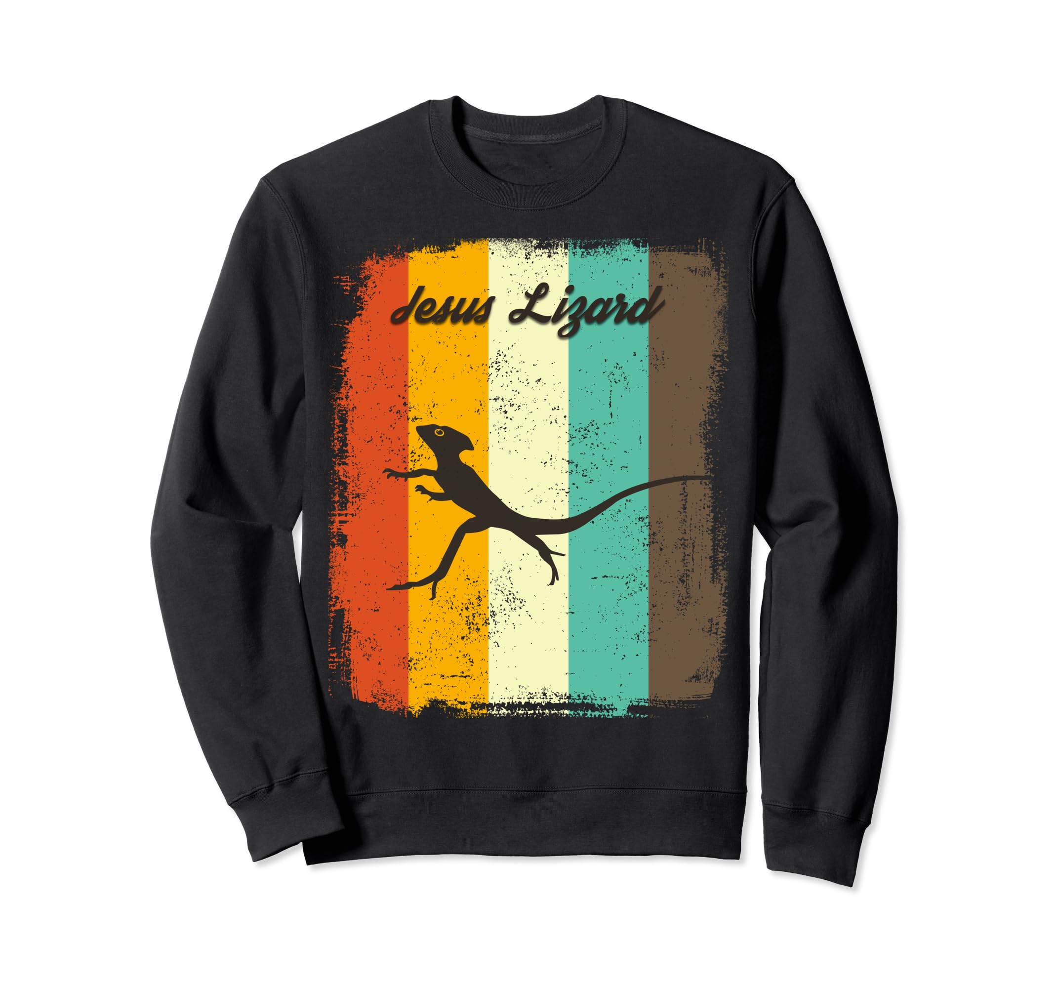 Jesus Lizard Shirt Retro 70s Vintage Reptile Lover Tshirt Sweatshirt