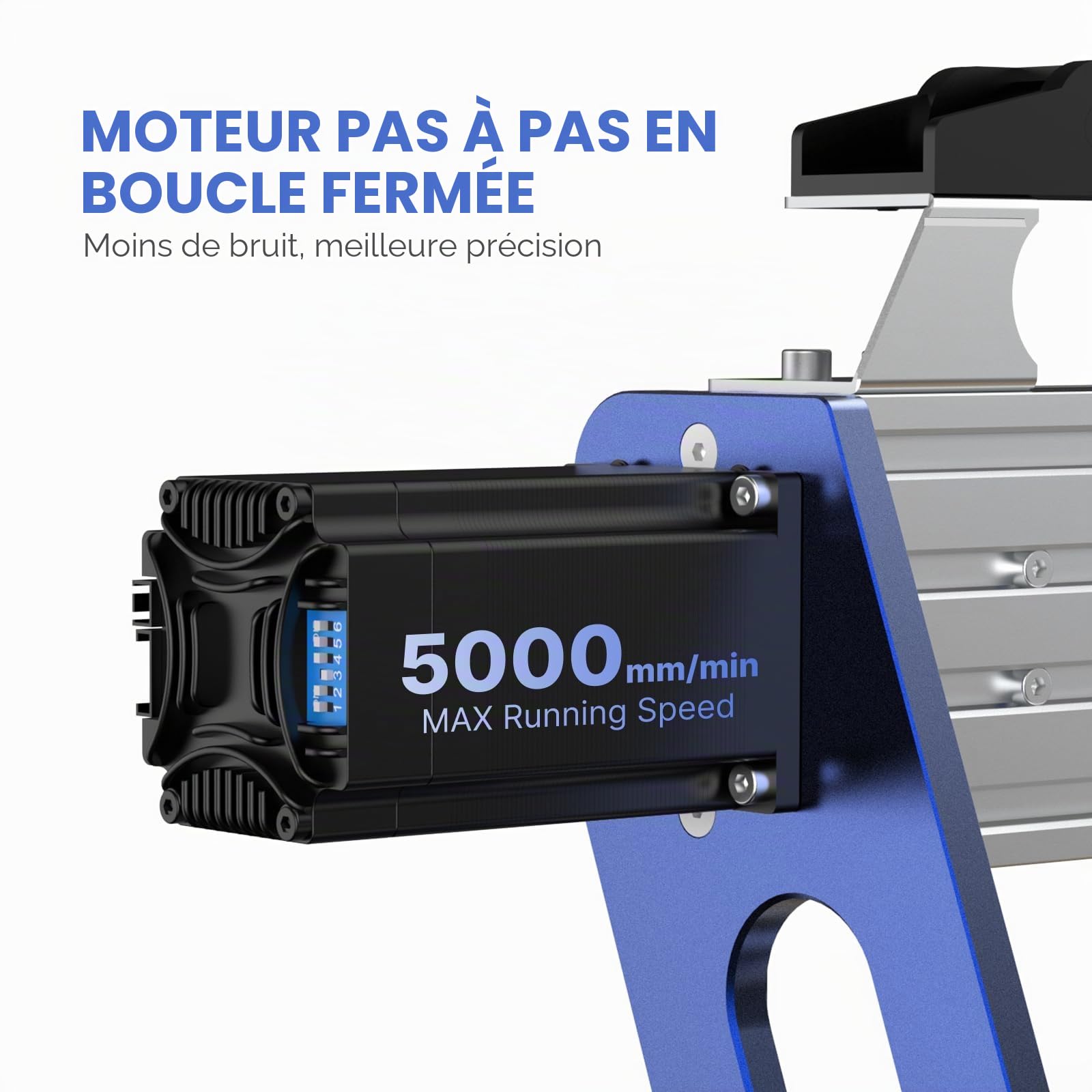 Genmitsu SainSmart Fraiseuse CNC mise à niveau avec moteur à boucle fermée et vis à billes PROVerXL 4030 V2, machine de gravure à 3 axes pour bois, métal, acrylique, PCB, MDF, 400 x 300 x 110mm