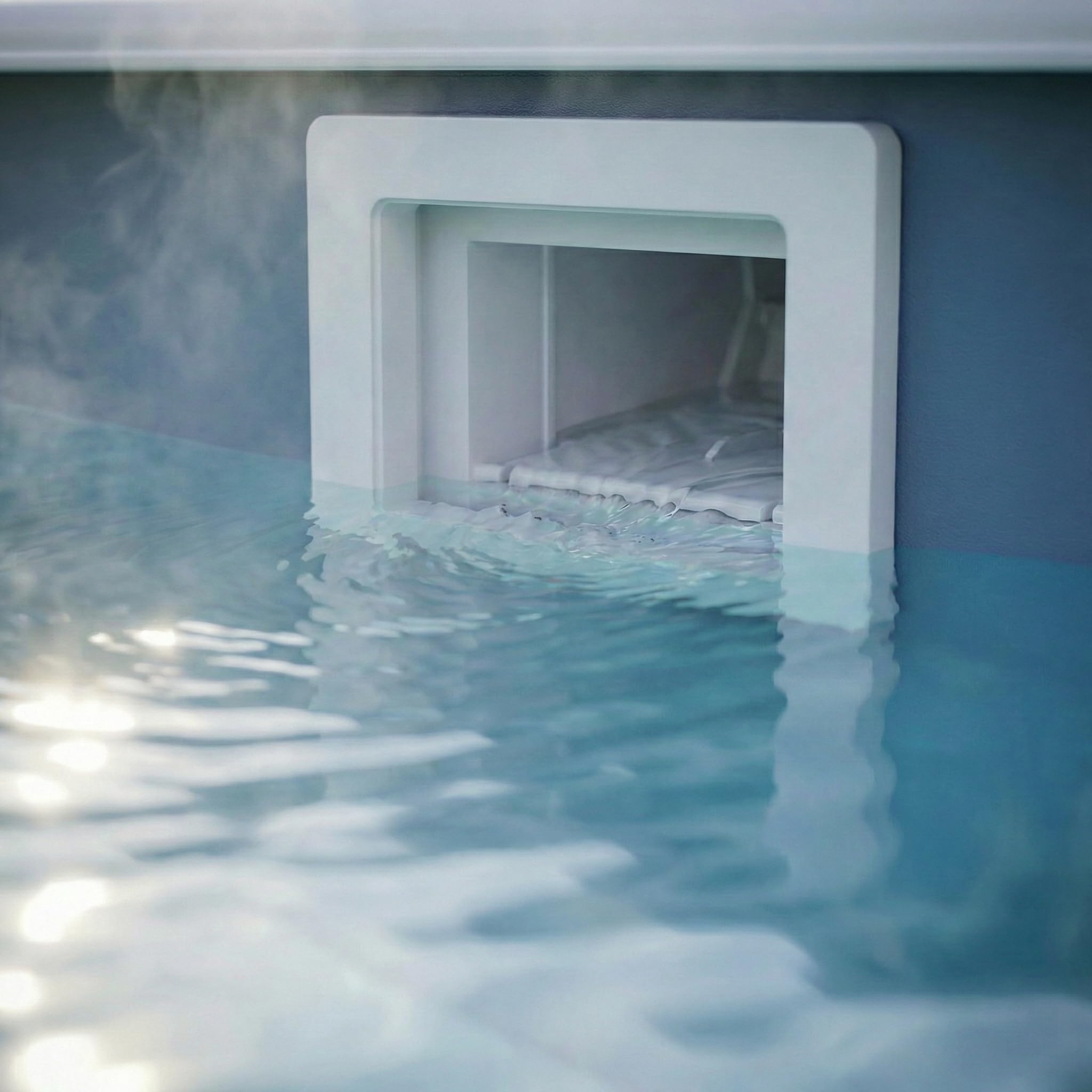 Poolomio® Skimmer do zabudowy, kompletny zestaw do basenów ze stalowymi ścianami – zestaw do czyszczenia łącznie z uszczelką, dyszą wlotową, koszem filtrującym, pokrywą skimmera, klapą skimmera, płytą