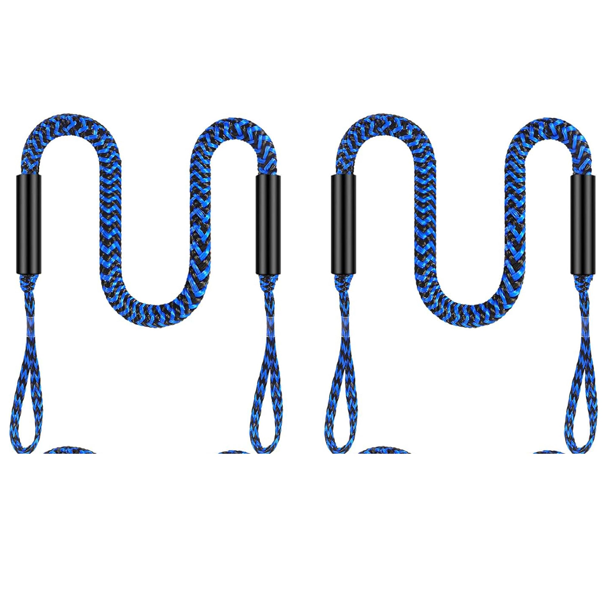 Snapklik.com : XUANNIAO Boat Bungee Dock Lines, 4 Feet Stretches To 6 ...