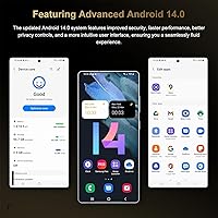 Vista 8 de Teléfono celular I25 Ultra desbloqueado, pantalla FHD+ de 7.2 pulgadas, 8 GB+256 GB, teléfono inteligente con batería de 8000 mAh, S Pen