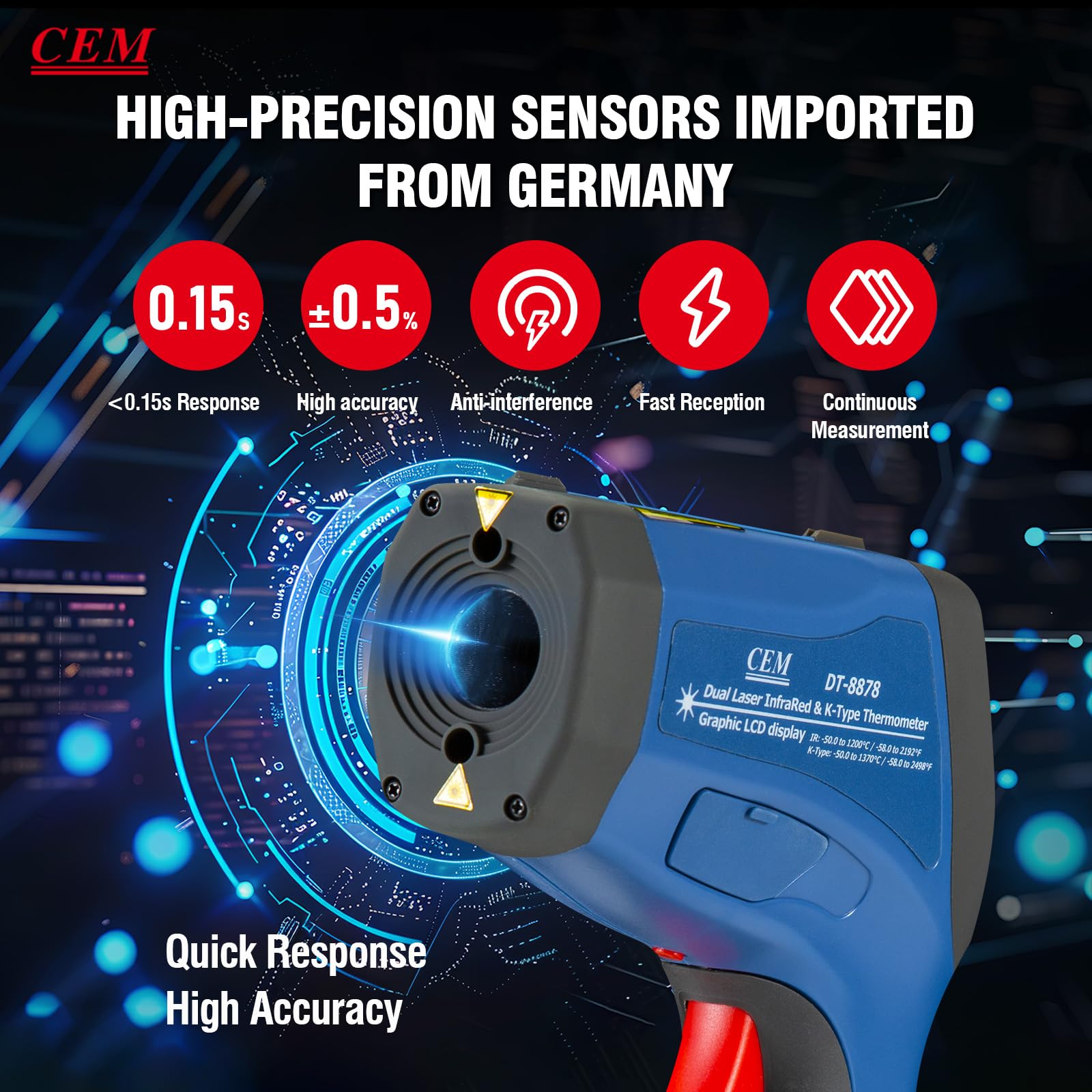 Fluke 62 Max Cal - Mini Infrared Thermometer