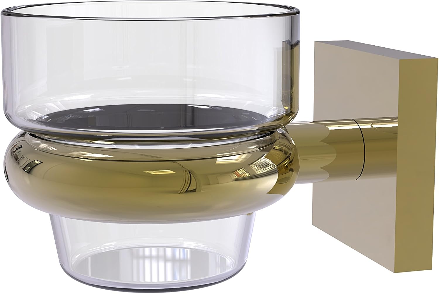 Allied Brass MT-64 Montero Collection Wall Mounted Votive Candle Holder, Unlacquered Brass