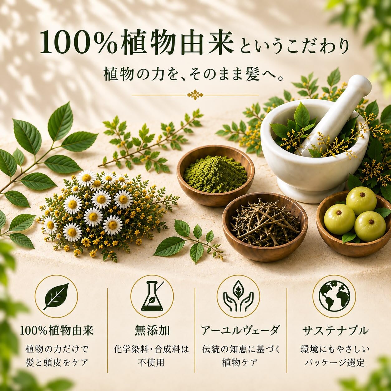 Amazon | IPMヘナ ハーバルブレンド 100g ヘナカラー 植物100