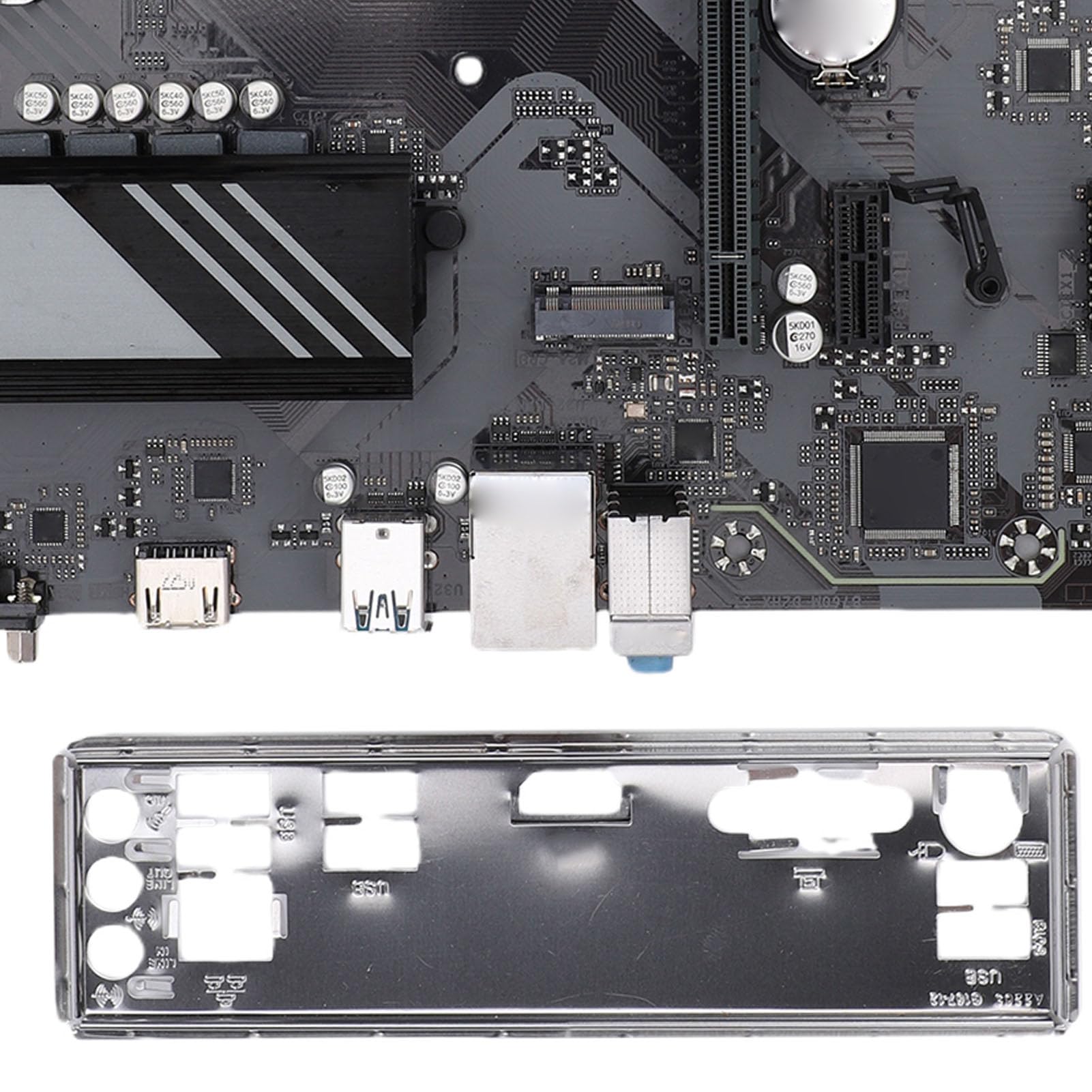 Walmeck Placa Base de Escritorio B760M para 12.a-14.a Generación DDR5