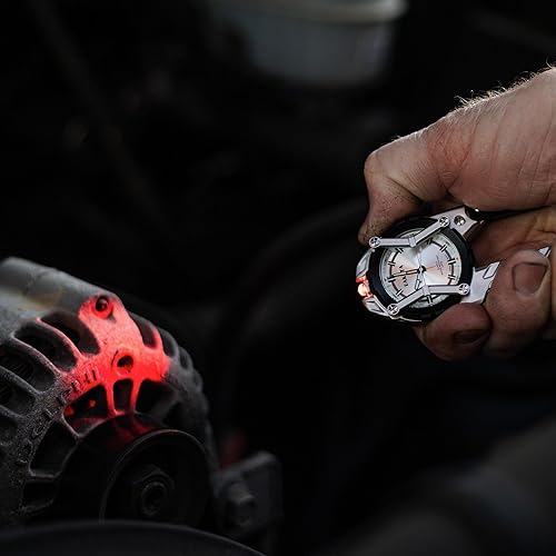 Miniatura 9 de Dakota Reloj de clip multiherramienta para hombre, reloj de clip resistente al agua de 100 pies con luz LED, abridor de botellas, destornillador